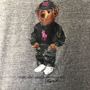 Pink Pony Polo Bear Tee